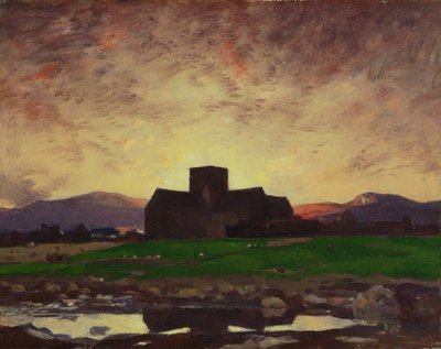 Sunset, Iona by David Young Cameron